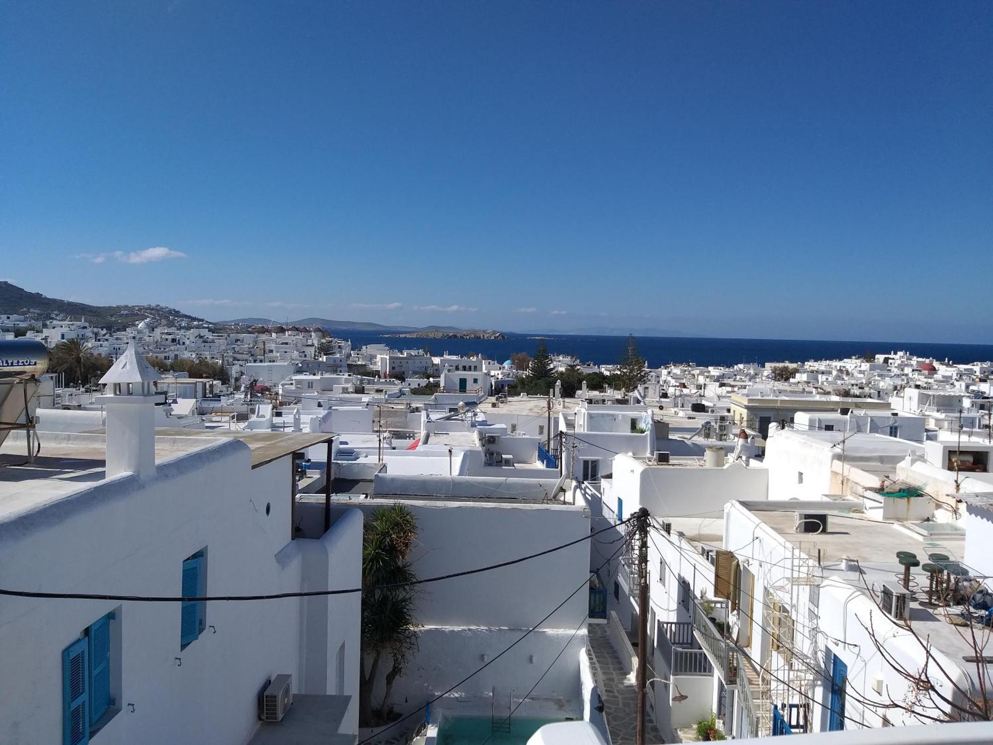 Alex Oldtown Sea View Rooms And Appartments Mykonos Town Luaran gambar