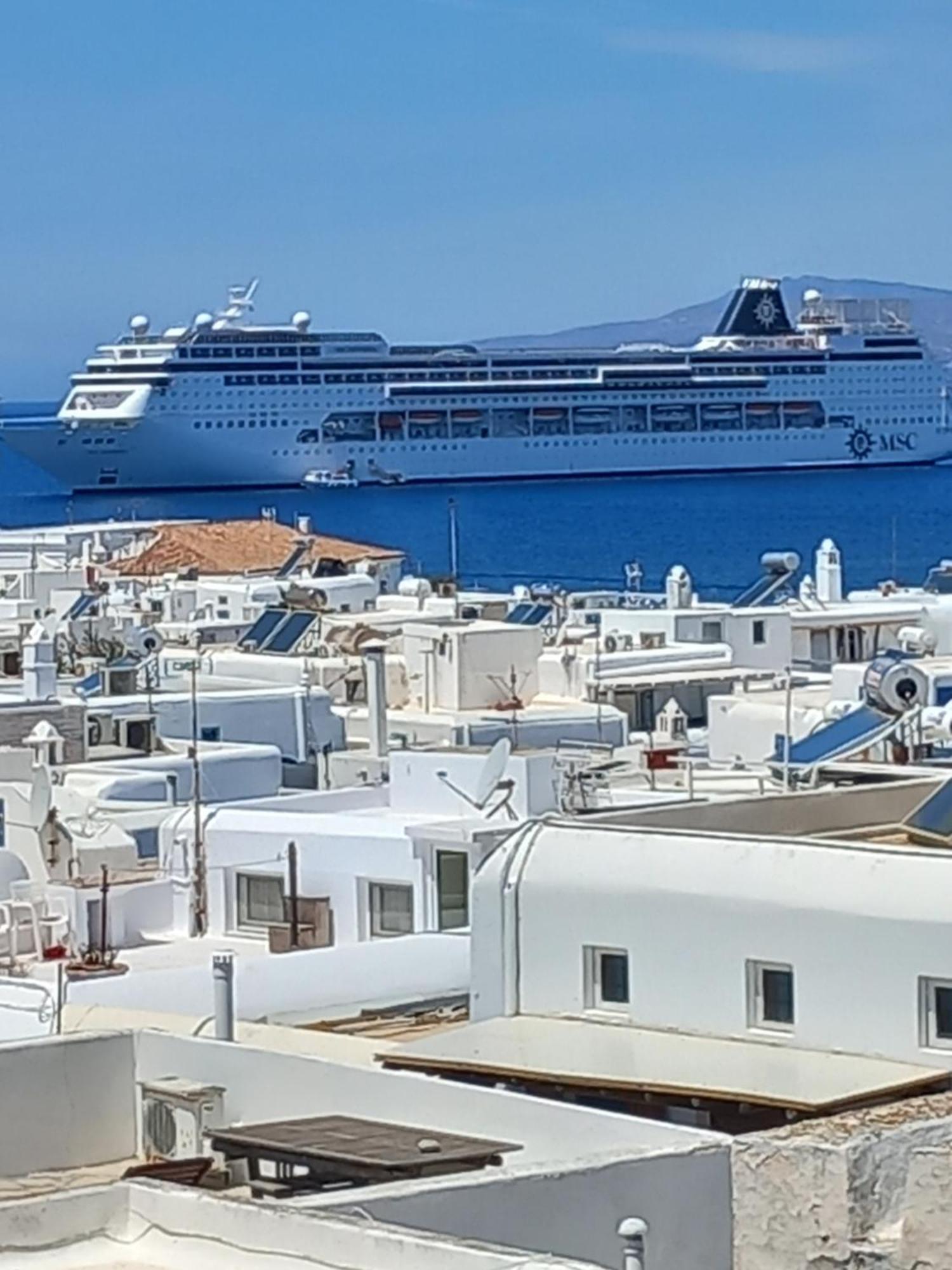 Alex Oldtown Sea View Rooms And Appartments Mykonos Town Bilik gambar