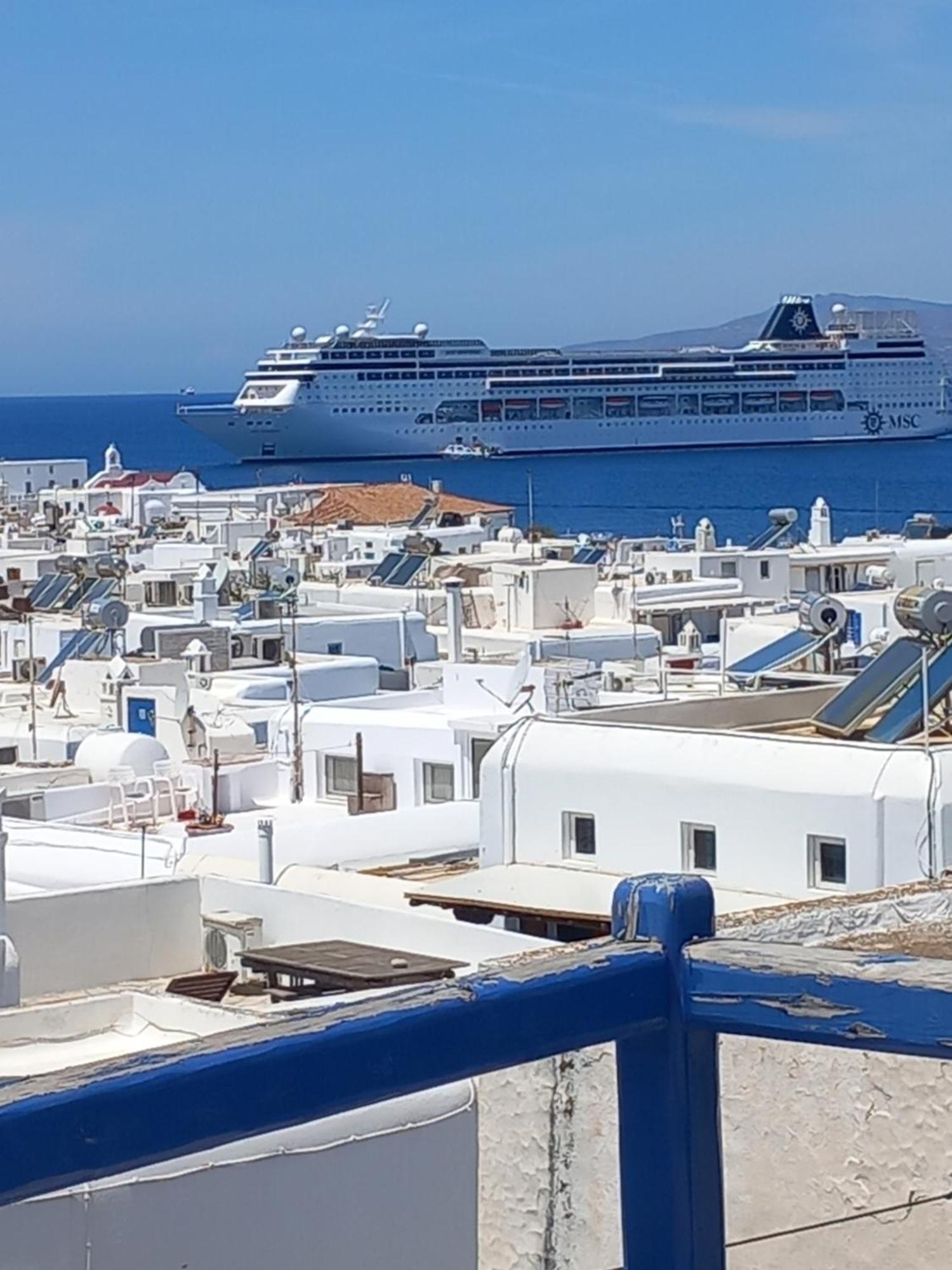 Alex Oldtown Sea View Rooms And Appartments Mykonos Town Bilik gambar