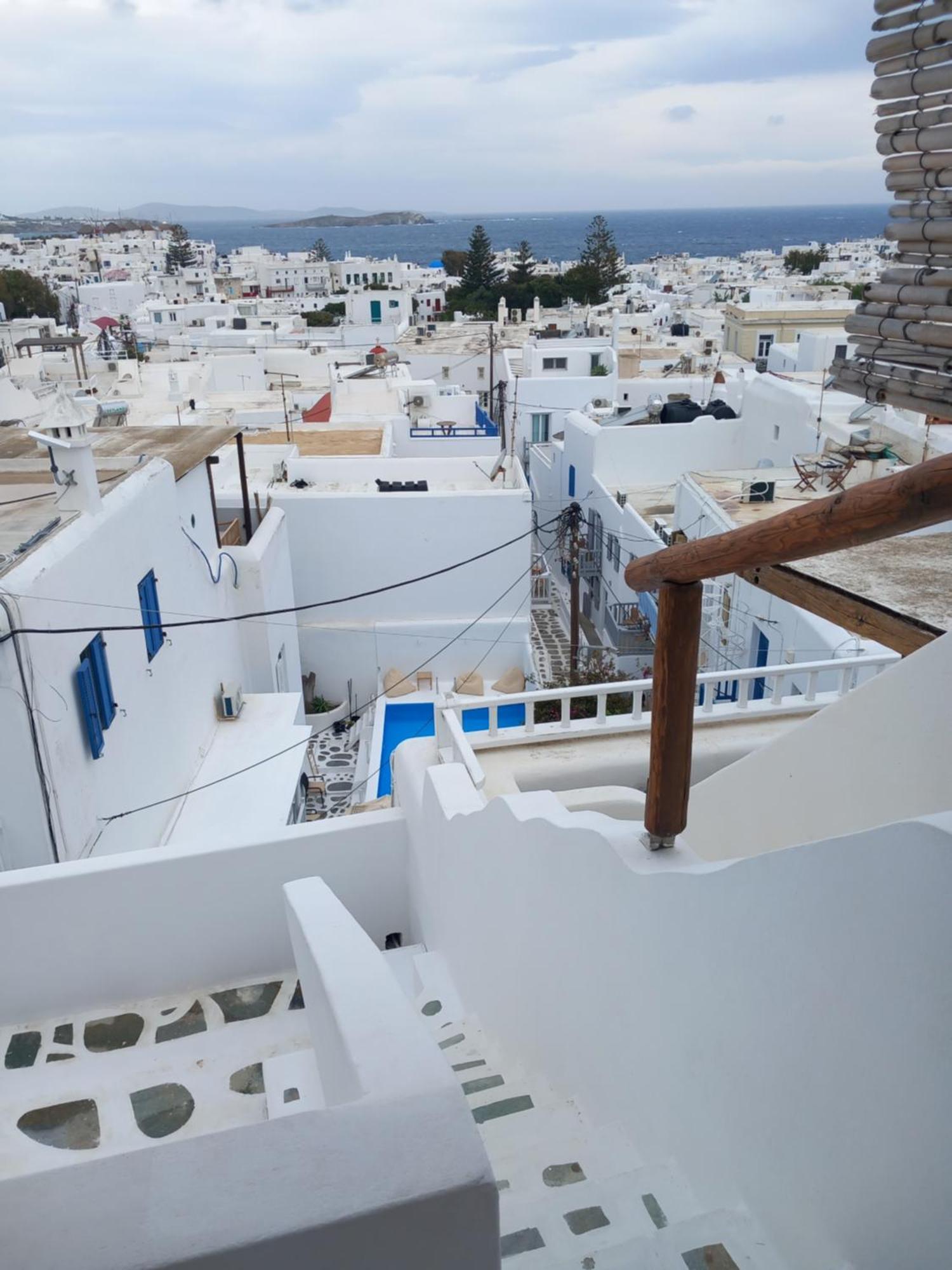 Alex Oldtown Sea View Rooms And Appartments Mykonos Town Bilik gambar