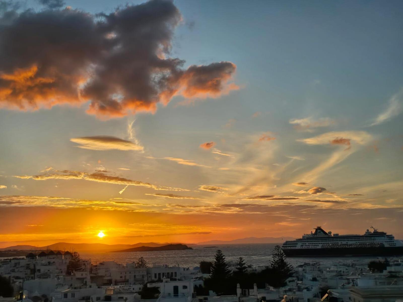 Alex Oldtown Sea View Rooms And Appartments Mykonos Town Luaran gambar